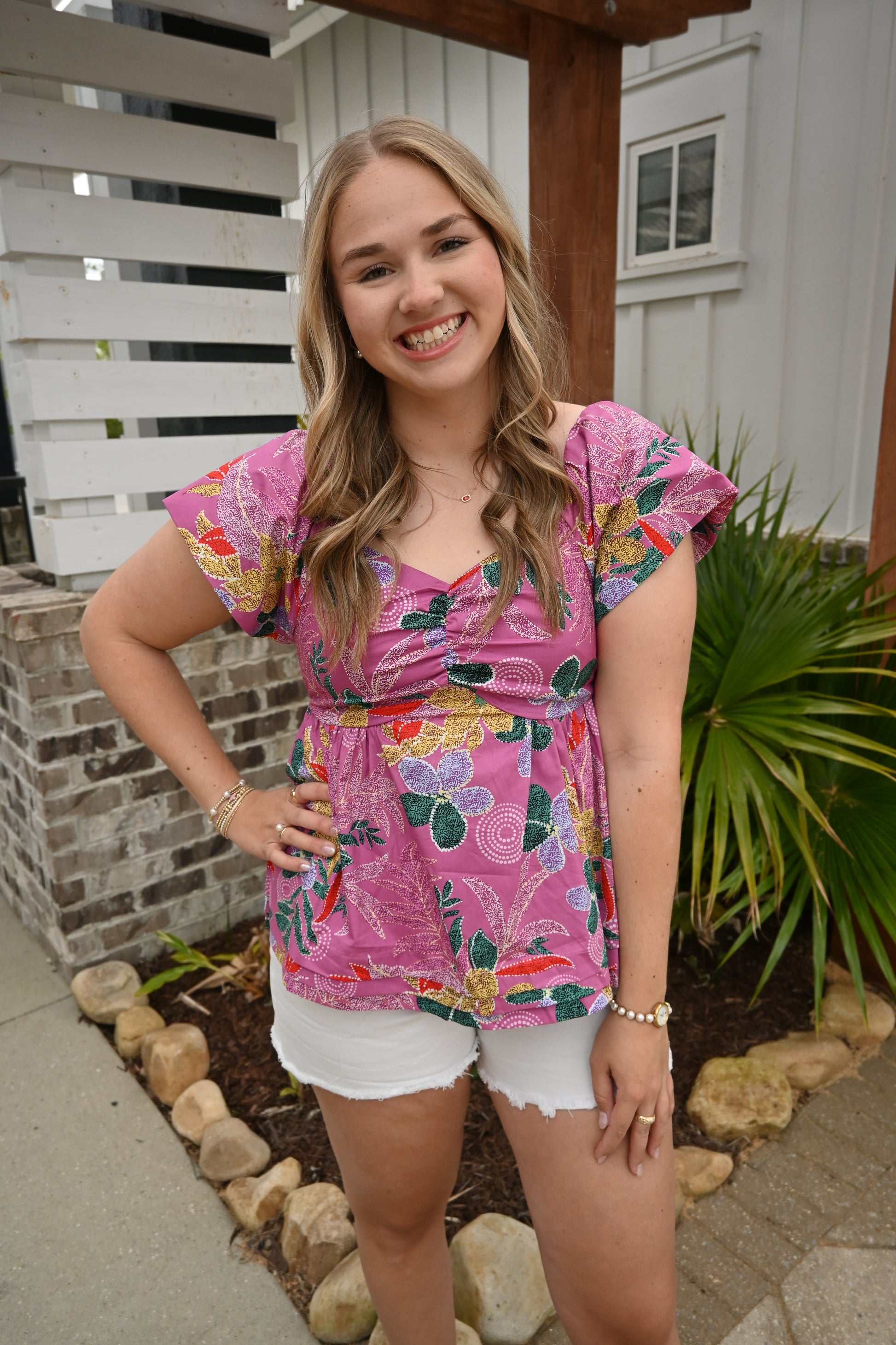 The Pink Paradise Top
