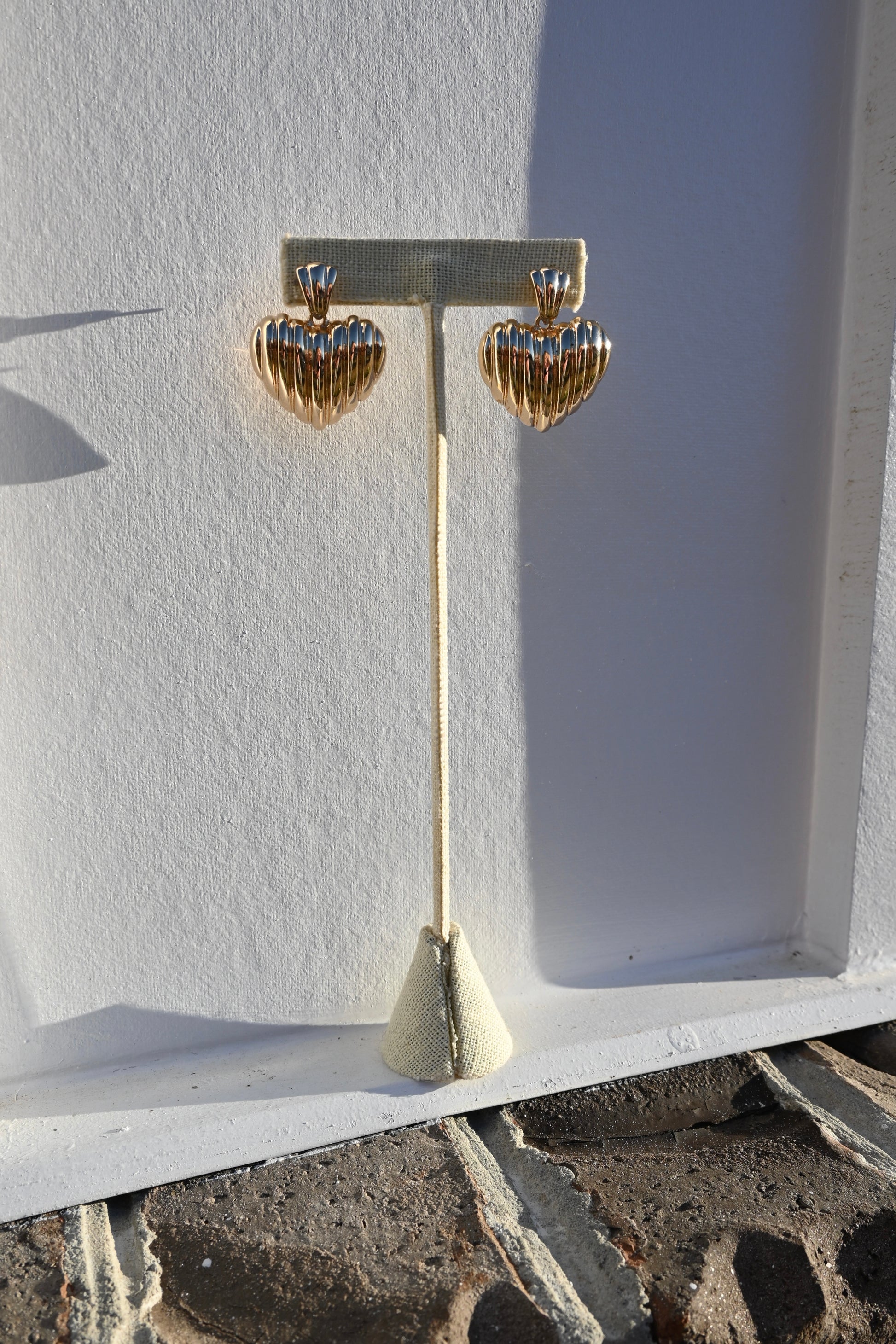 The Heart of Gold Earrings