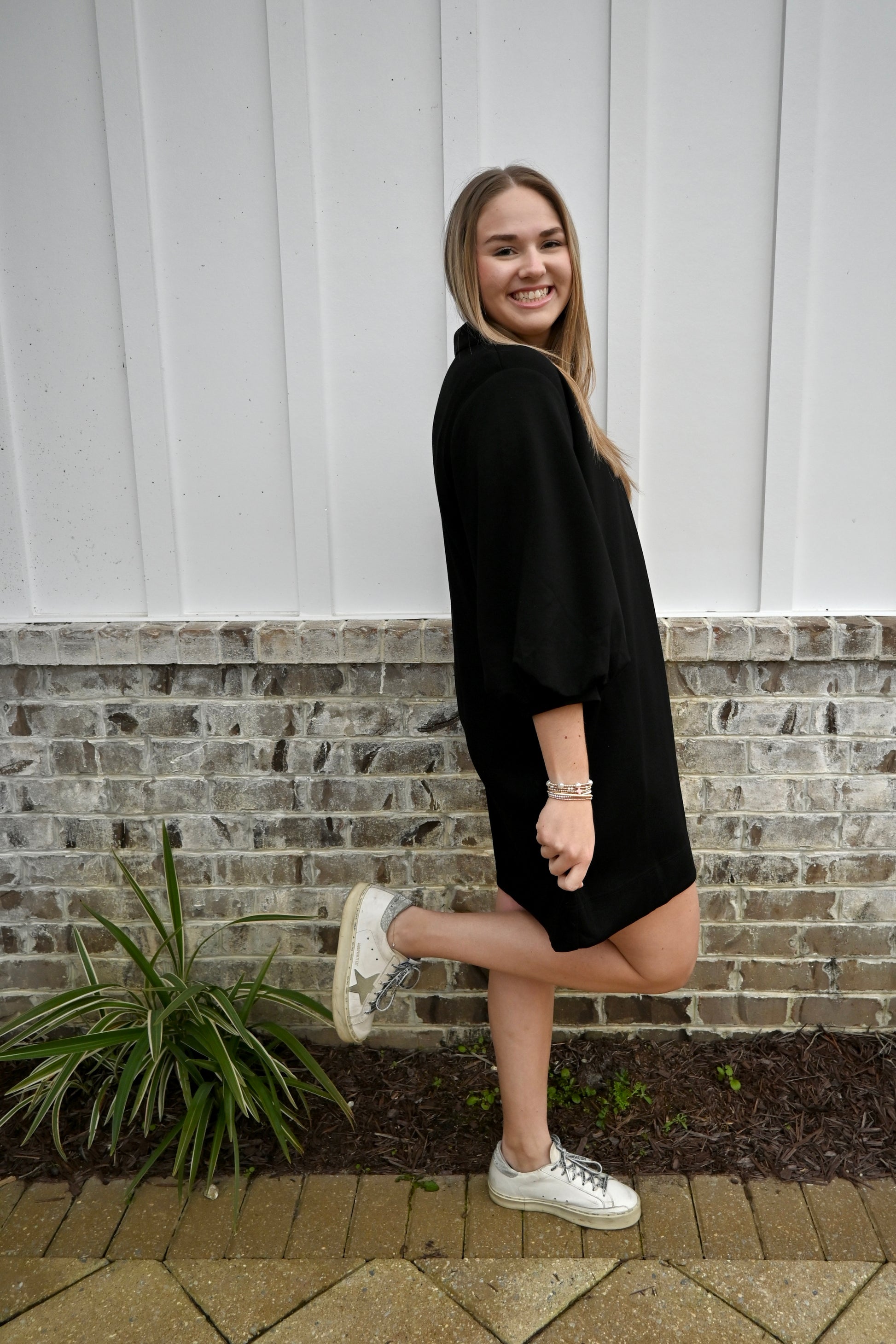 The Pleated Pocket Dress