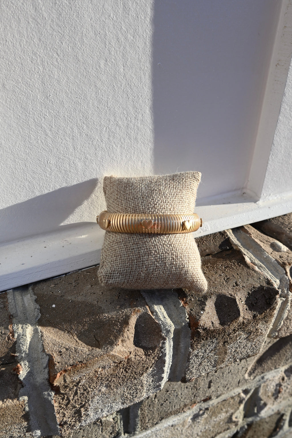 The Simple Hearts Bangle