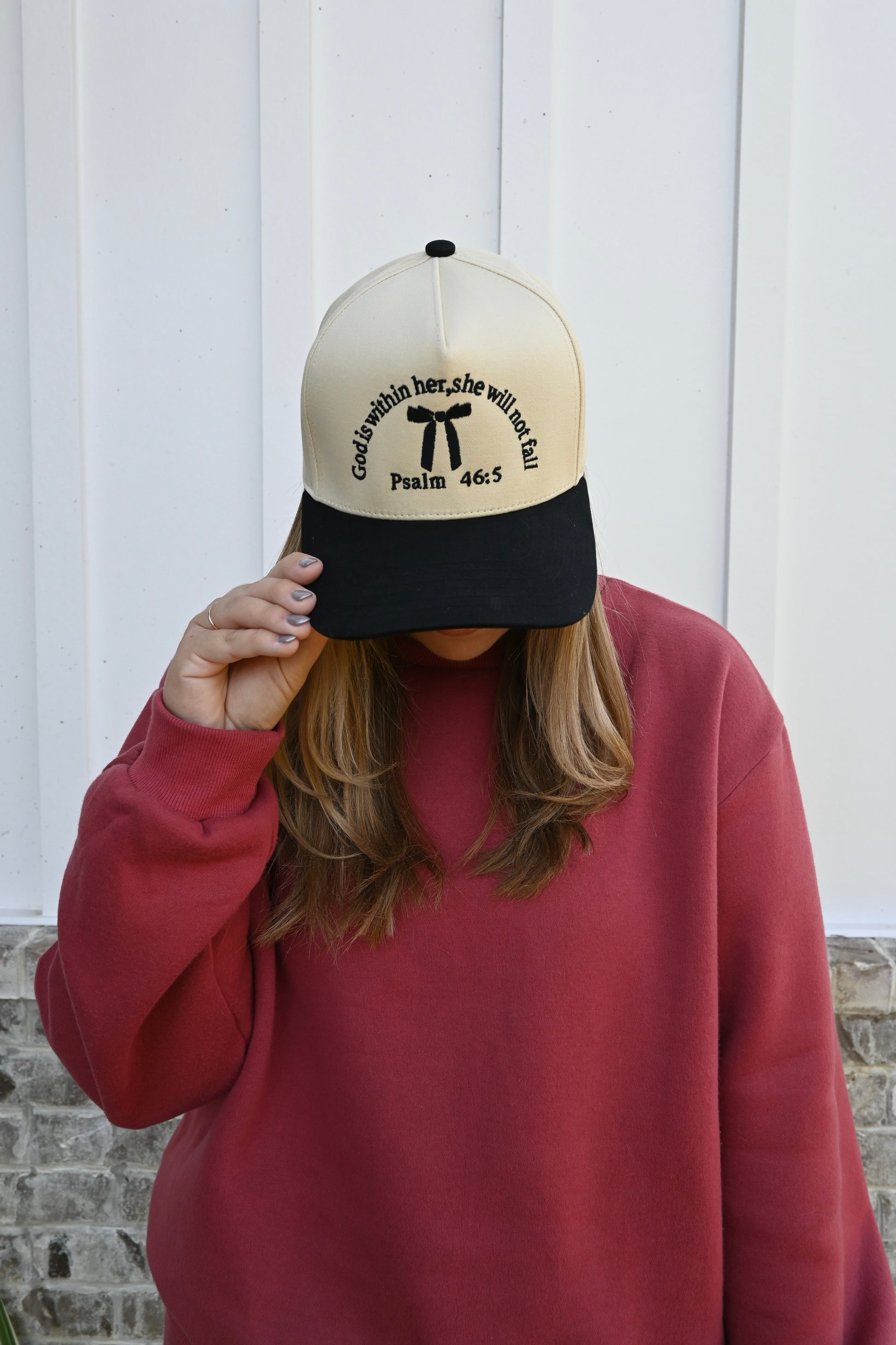 The Bow Bible Verse Trucker Hat