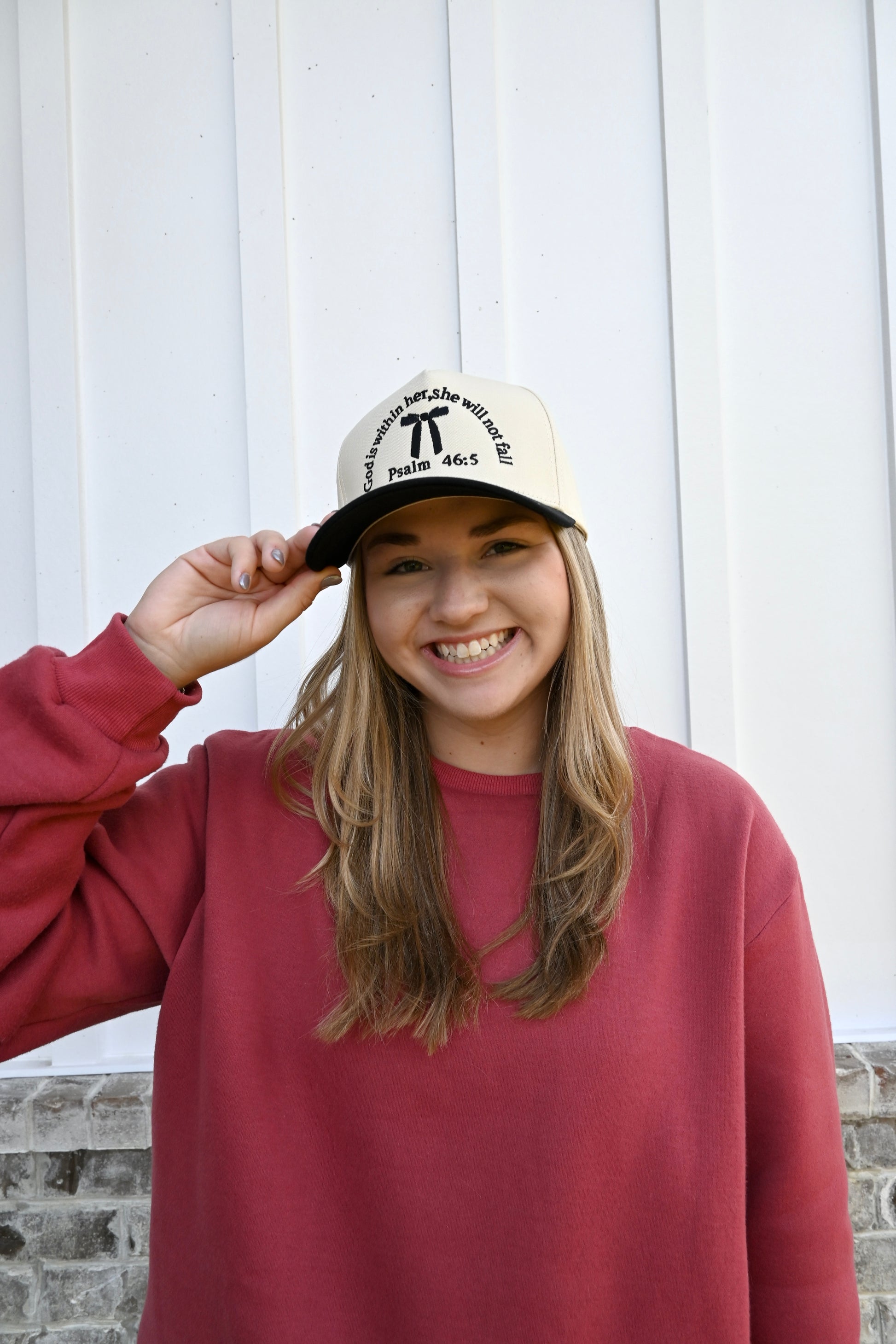 The Bow Bible Verse Trucker Hat