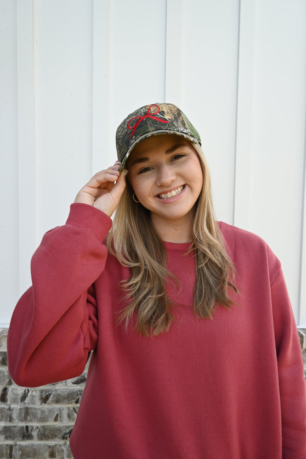 The Camo Bow Baseball Cap