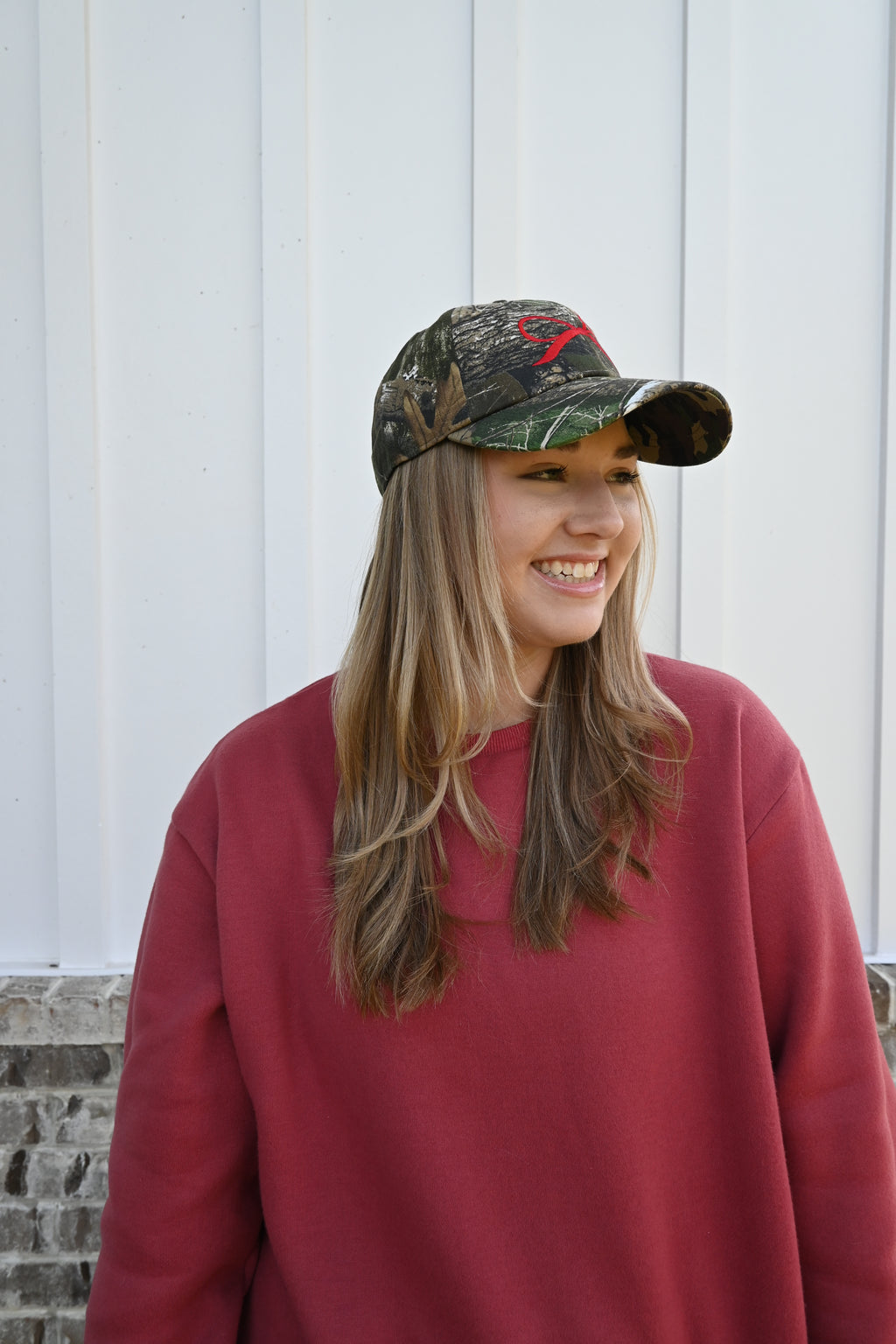The Camo Bow Baseball Cap