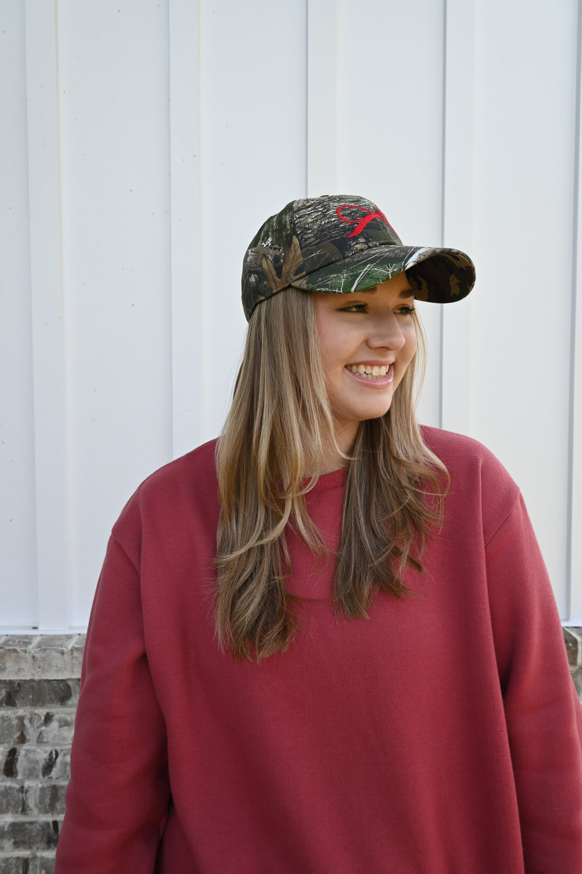 The Camo Bow Baseball Cap