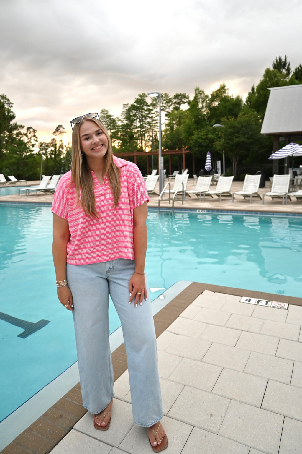 The Summertime Stripe Top