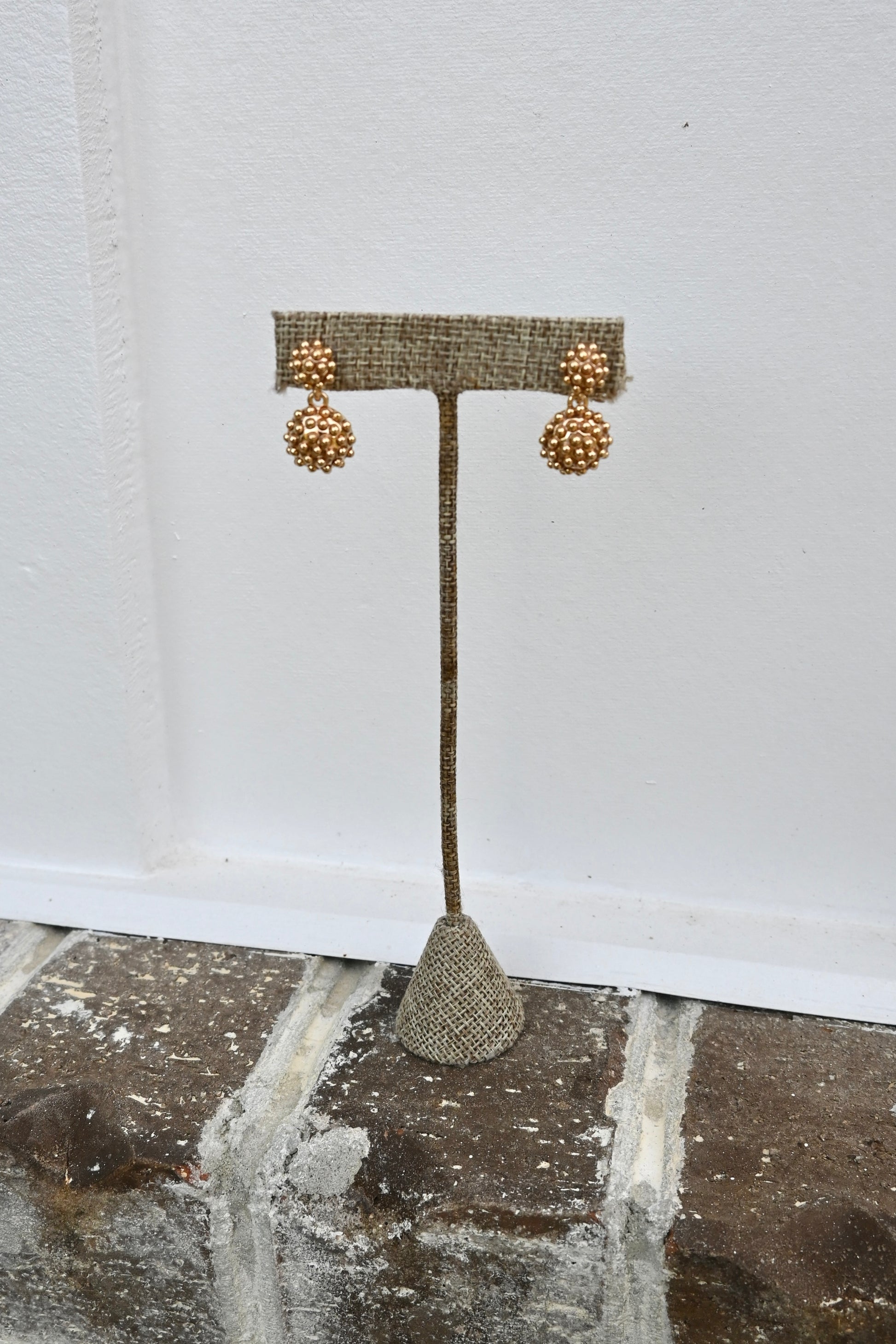 The Gold Cluster Earrings