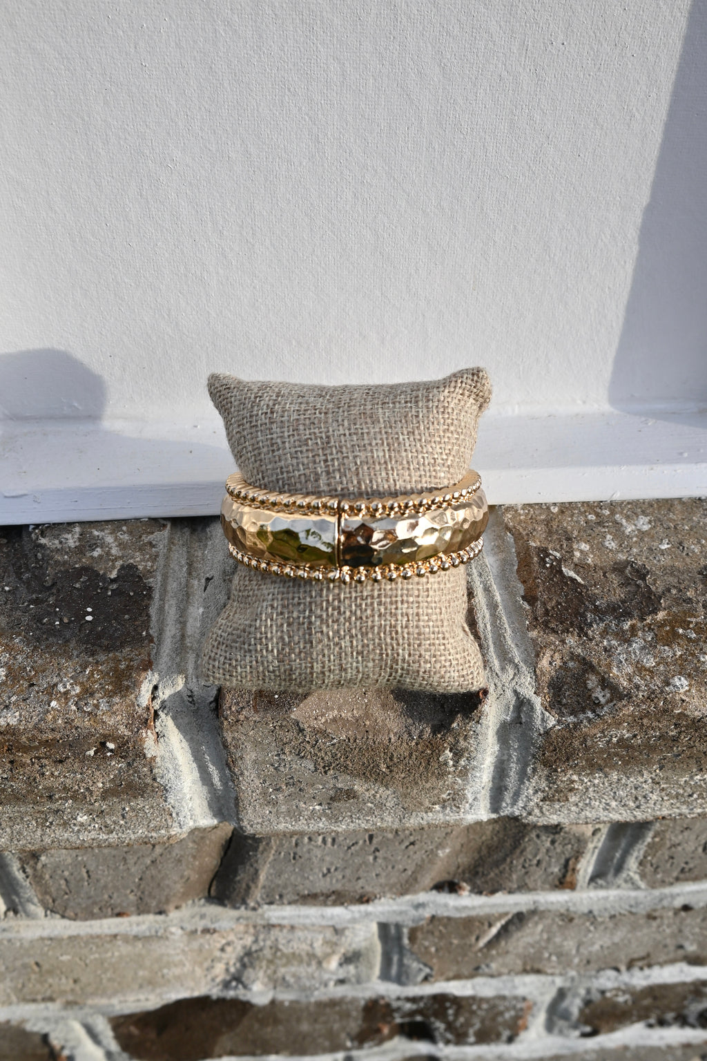 The Bold in Gold Bangle