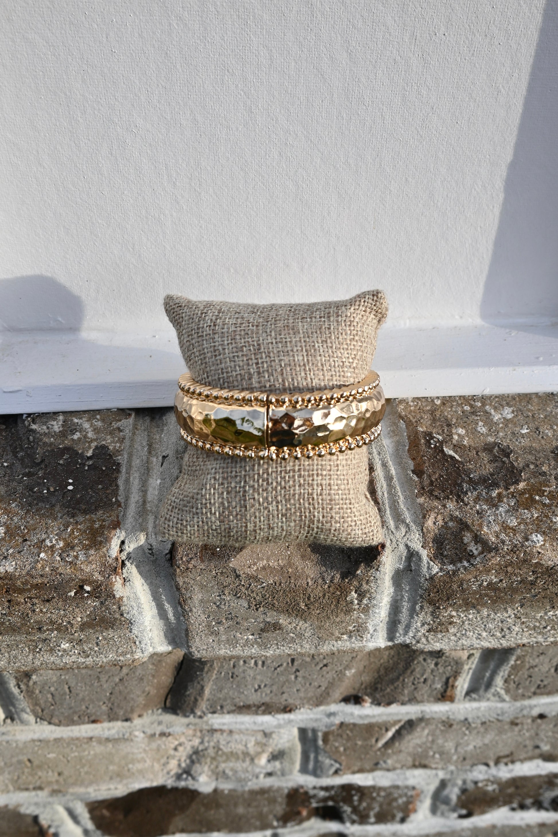 The Bold in Gold Bangle