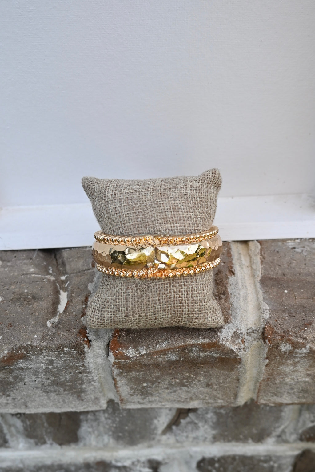 The Bold in Gold Bangle