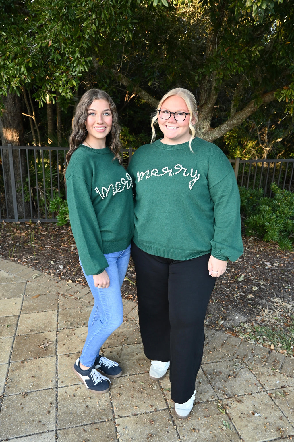 The Merry in Pearls Sweater